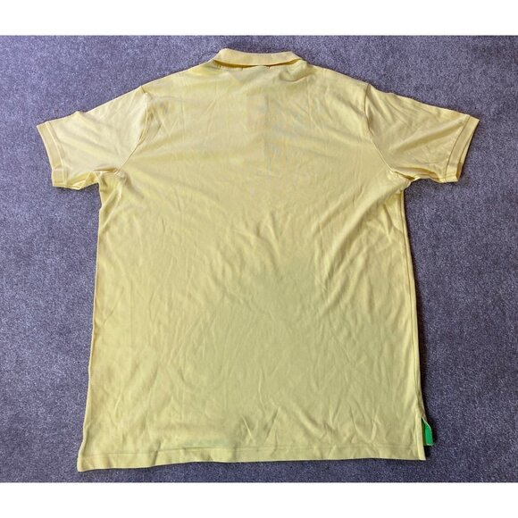 U.S. Polo Assn. Mens Yellow Polo Shirt Classic Fit Casual Short Sleeve XL - Picture 2 of 9